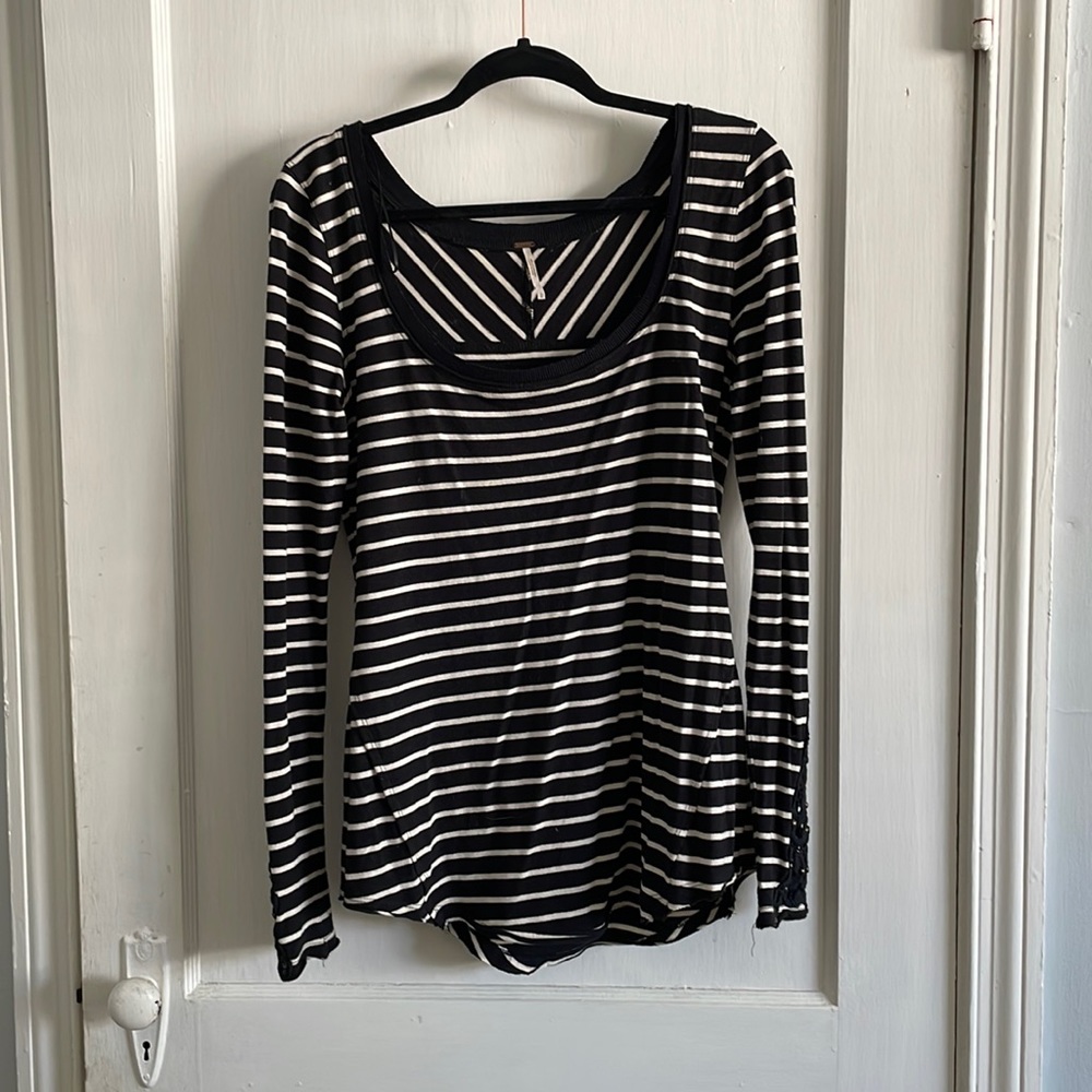 Free people long sleeve shirt